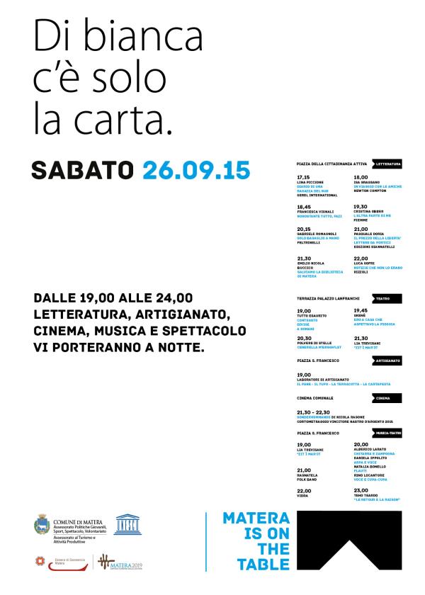 MIOTT Matera, 26 settembre 2015