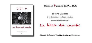 Presentazione del calendario 2019 "La terra dei cuochi" di Roberto Linzalone